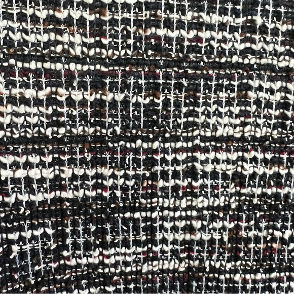 NWT Max Studio Pullover Top Boucle Knit Sweater Black Multi Textured Small - Picture 7 of 8